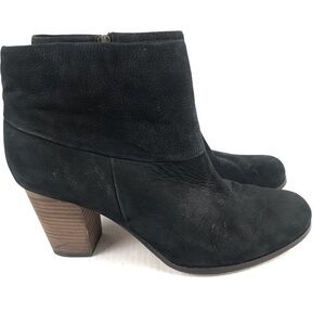 Cole Haan Nik Air Women's Heeled Booties Black Leather Size 10B